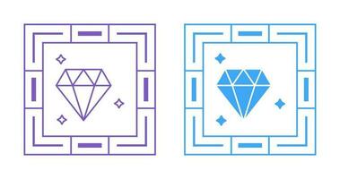 diamant vector pictogram