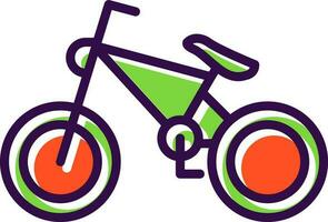 bmx vector icoon ontwerp