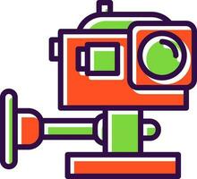 actie camera vector icoon ontwerp