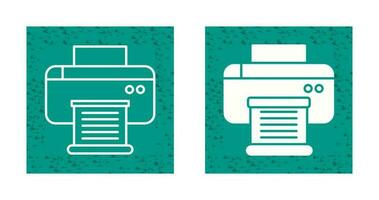 printer vector pictogram