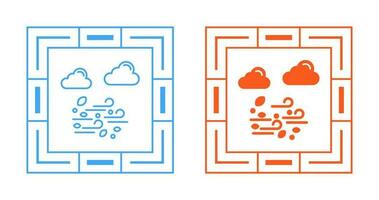 wind vector pictogram