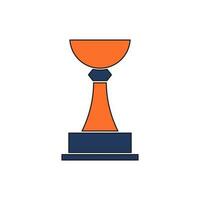 trofee icoon vector illustratie. trofee icoon vector eps