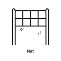 netto vector schets icoon ontwerp illustratie. olympisch symbool Aan wit achtergrond eps 10 het dossier