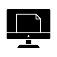 computer documentpictogram vector