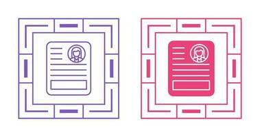 contract vector pictogram