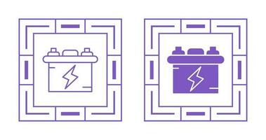 batterij vector pictogram