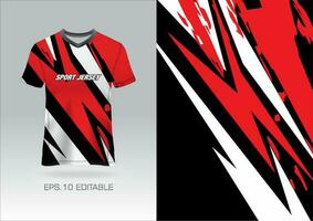 t-shirt sport- abstrac structuur voetbal ontwerp voor racing voetbal gaming motorcross gaming vector