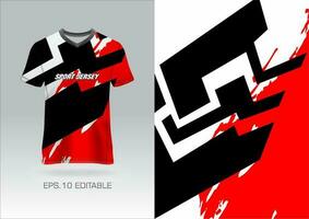 t-shirt sport- abstrac structuur voetbal ontwerp voor racing voetbal gaming motorcross gaming vector