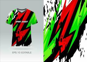 t-shirt sport- abstrac structuur voetbal ontwerp voor racing voetbal gaming motorcross gaming vector