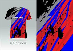 t-shirt sport- abstrac structuur voetbal ontwerp voor racing voetbal gaming motorcross gaming vector