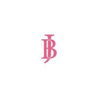 jb letter logo vector