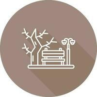 park vector pictogram