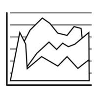 analytics icoon vector set. analyse illustratie teken verzameling. schema symbool.