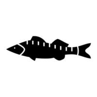 vis icoon vector. zeevruchten illustratie teken. voedsel symbool of logo. vector