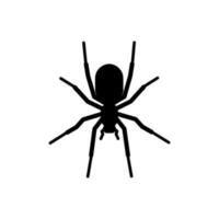 spin vector icoon. halloween illustratie teken. insect symbool. spinnenweb logo.