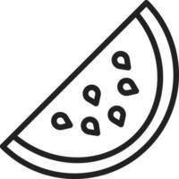 watermeloen plak icoon vector afbeelding. geschikt voor mobiel appjes, web apps en afdrukken media.