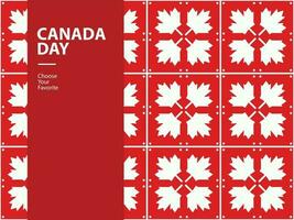 Canada dag land evenement patroon vlag vrede achtergrond nationaal element vector vakantie juli poster