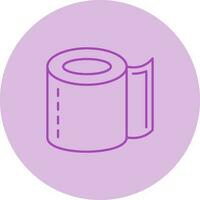 toilet papier vector icoon