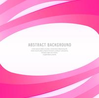 Abstracte roze zakelijke stijlvolle golvende achtergrond vector