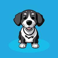 cartoon hond illustratie vector