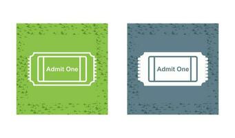 film ticket vector icoon