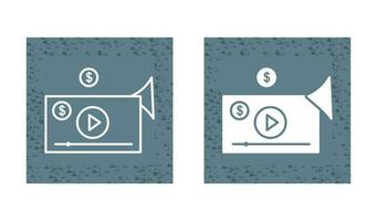 videomarketing vectorpictogram vector