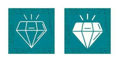 diamant vector pictogram