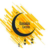 Ramadan Kareem-de kaart mooie achtergrond van de groet vector