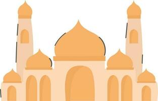 moskee icoon. vlak illustratie van moskee vector icoon voor web ontwerp. Islamitisch vector illustratie