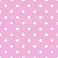 wit dots naadloos roze achtergrond vector