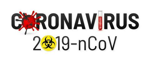 coronavirus covid19, 2019-nkov. 3d illustratie van virus eenheid. wereld pandemisch concept. vector illustratie