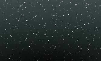 Kerstmis sneeuw. vallend sneeuwvlokken Aan nacht achtergrond. sneeuwval. vector illustratie