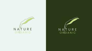 het beste kwaliteit natuurlijk blad logo. premie kwaliteit, veganistisch, groen leven, biologisch producten. vector