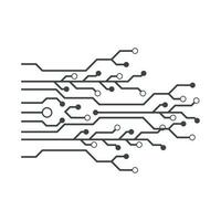 cirkel techno vector pictogram ontwerp