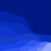 abstract blauw Golf vector achtergrond in vlak ontwerp stijl. abstract water Golf ontwerp