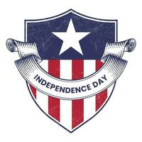 onafhankelijkheid dag vector, onafhankelijkheid dag Verenigde Staten van Amerika insigne, onafhankelijkheid dag icoon, Verenigde staten van Amerika onafhankelijkheid dag Aan 4e juli zegel, stempel, embleem, sticker, lapje, etiket vector illustratie