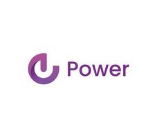 power-logo ontwerp vector