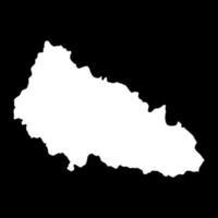 zakarpattia oblast kaart, provincie van Oekraïne. vector illustratie.