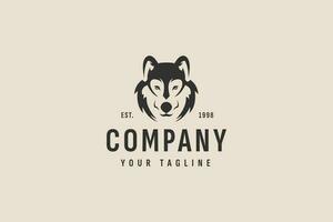 wolf logo vector pictogram illustratie