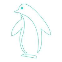 pinguïn icoon illustratie vector