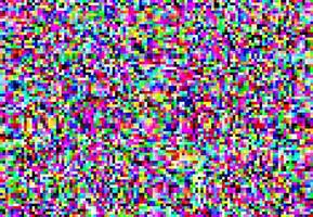 scherm pixel hapering, beschadigd digitaal gegevens effect vector