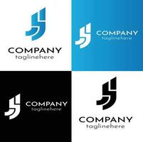 j brief logo en symbool vector sjabloon premie vector