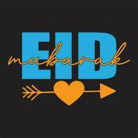 eid al-adha shirt, gelukkig eid al adha t-shirt, moslim vakantie bij elkaar passen T-stukken, geschenk idee voor moslim vriend, geit eid shirt, eid gevoel t-shirt, eid mubarak overhemden, ramadan mubarak tee, religieus shirt. vector