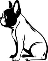 Frans bulldog - hoog kwaliteit vector logo - vector illustratie ideaal voor t-shirt grafisch