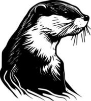 Otter - hoog kwaliteit vector logo - vector illustratie ideaal voor t-shirt grafisch