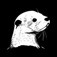 Otter - hoog kwaliteit vector logo - vector illustratie ideaal voor t-shirt grafisch