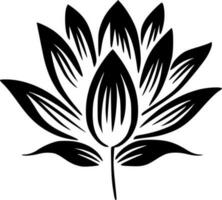 lotus bloem - hoog kwaliteit vector logo - vector illustratie ideaal voor t-shirt grafisch