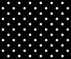 zwart-witte polka dot patroon achtergrond vector