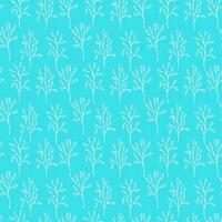 bloemen naadloos patroon, blauw achtergrond vector