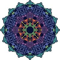 kleurrijk bloemen mandala vector